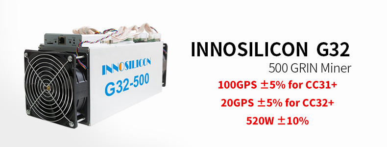 Buy Innosilicon G32-500 @ miner.ae